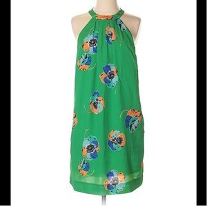 Isani for Target Green Halter Dress size Small